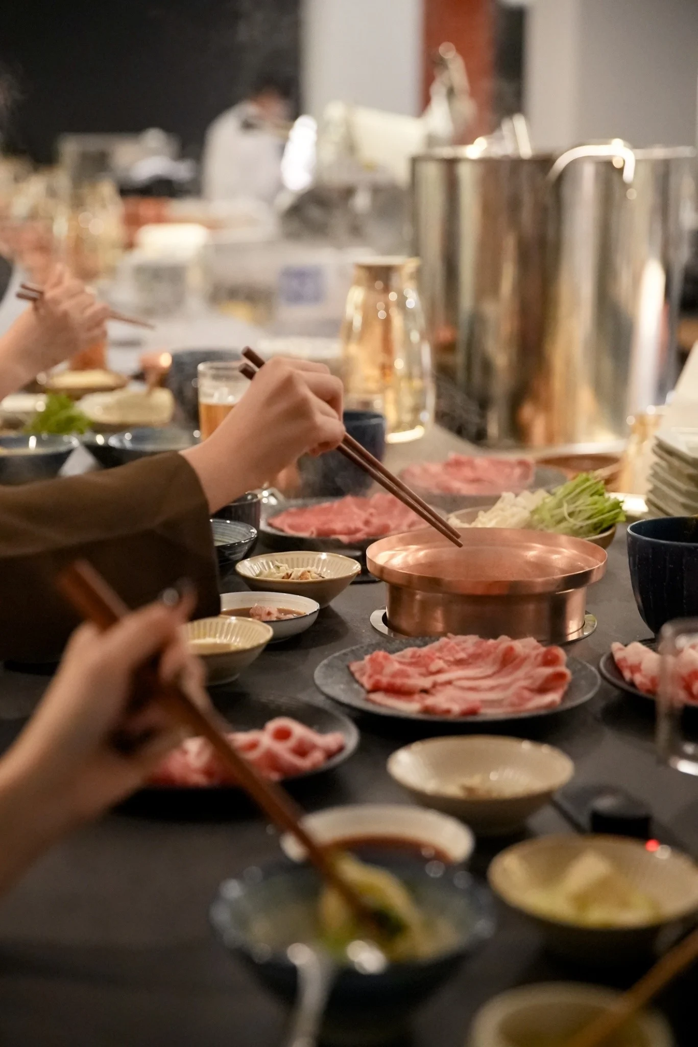 信玄壽喜燒用餐現場