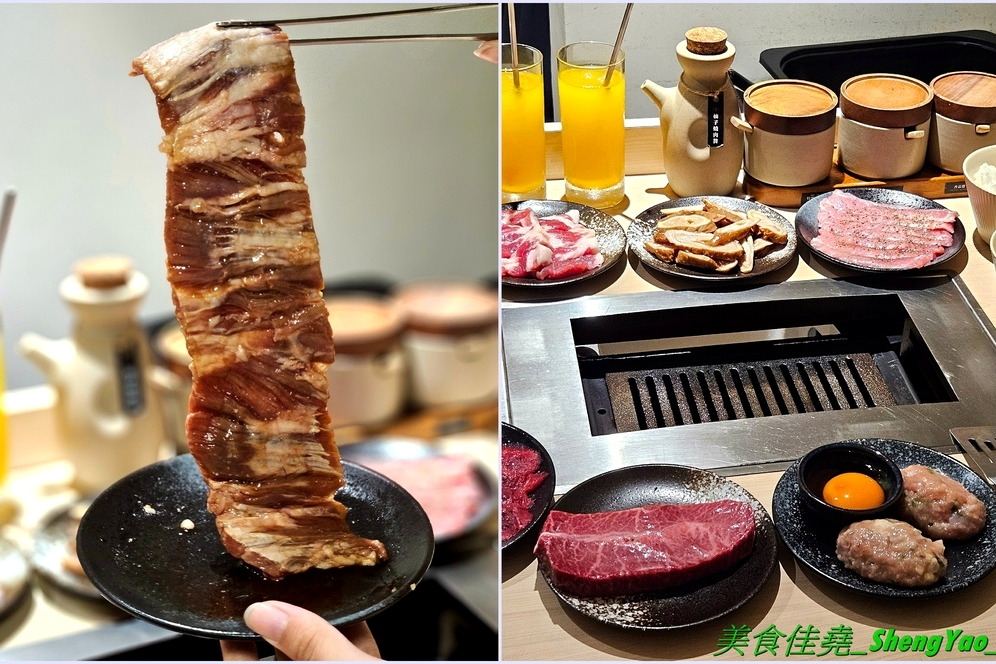 台中・北屯門市|北屯一人燒肉,開放吧檯看見手切肉品